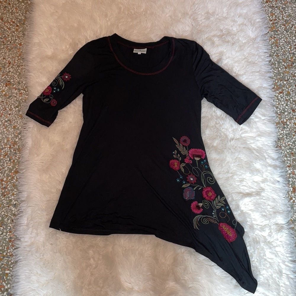 Patchington Asymmetrical Tunic - image 8